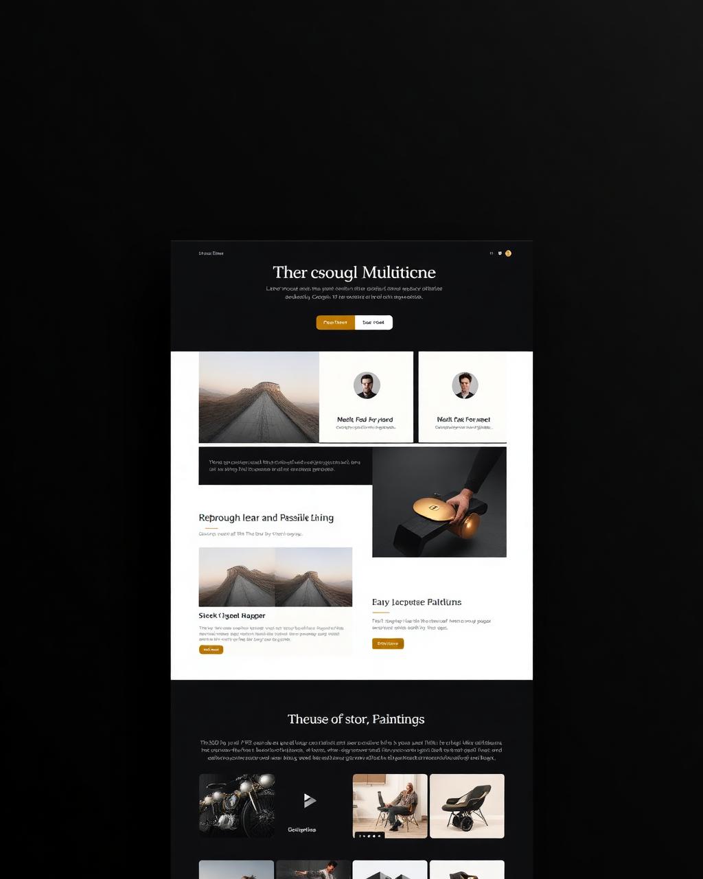 Conversion-First Site